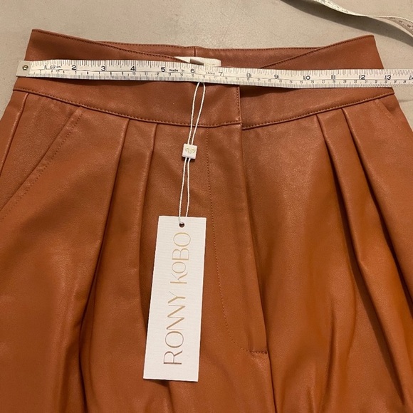 Ronny Kobo Tanner Vegan Leather Pants - Picture 6 of 6